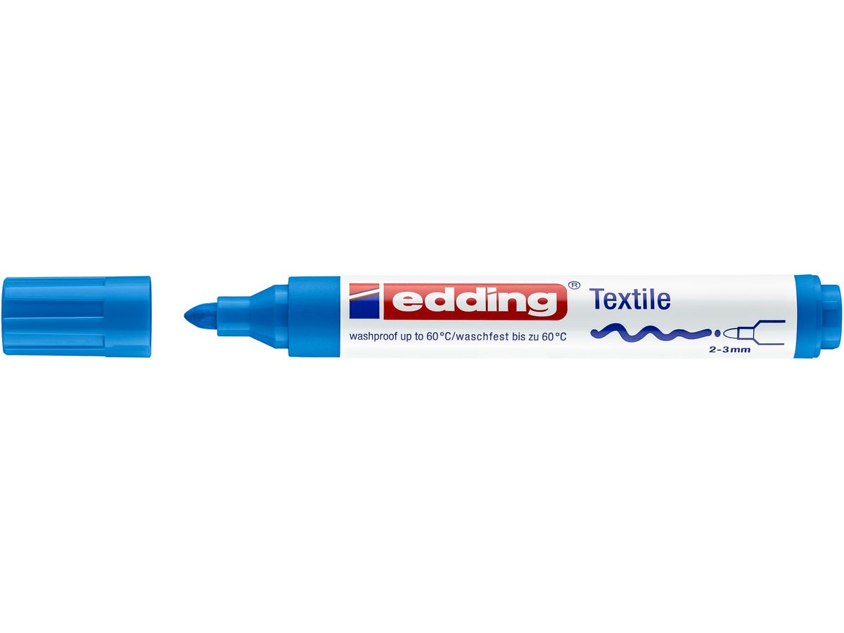EDDING T-Shirt-Marker 4500 2-3mm 4500-10 hellblau (4004764014620)