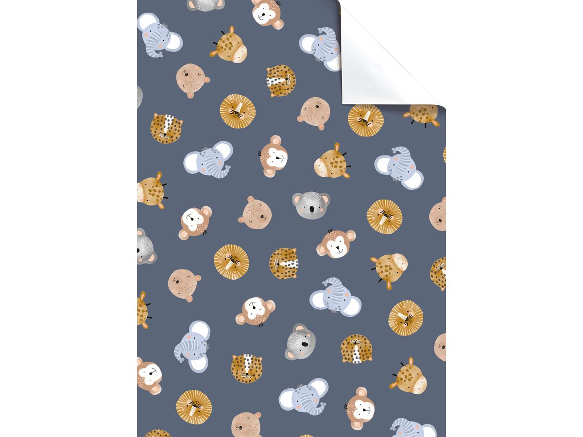 STEWO Geschenkpapier Buba 2514518032 violett dunkel 70x100cm (7630050884768)