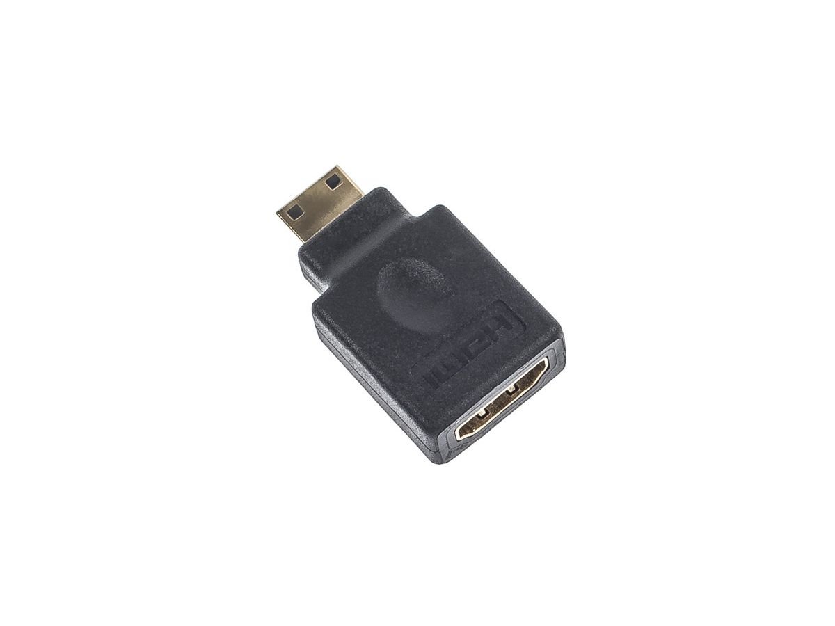 LINK2GO Adapter Mini-HDMI - HDMI AD5111BB male/female (7613058028532)