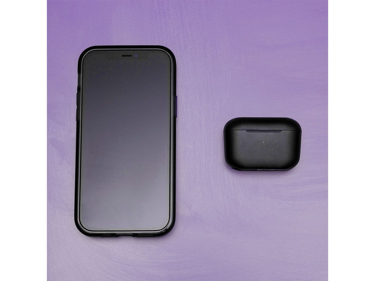 JLAB Go Pop+ Earbuds IEUEBGAIRPOPRBLK124 True Wireless, Black (0812887017183)