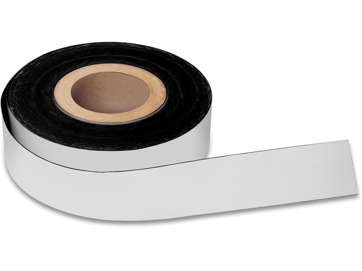 MAGNETOPLAN Magnetband PVC 51053315 weiss 30mx15mmx0.6mm (4013695011554)