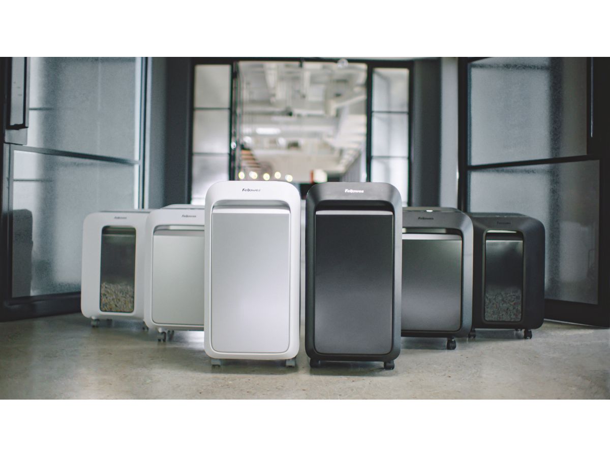 FELLOWES Aktenvernichter Powershred 5103901 LX201, schwarz, P-5, 22lt (0043859755608)