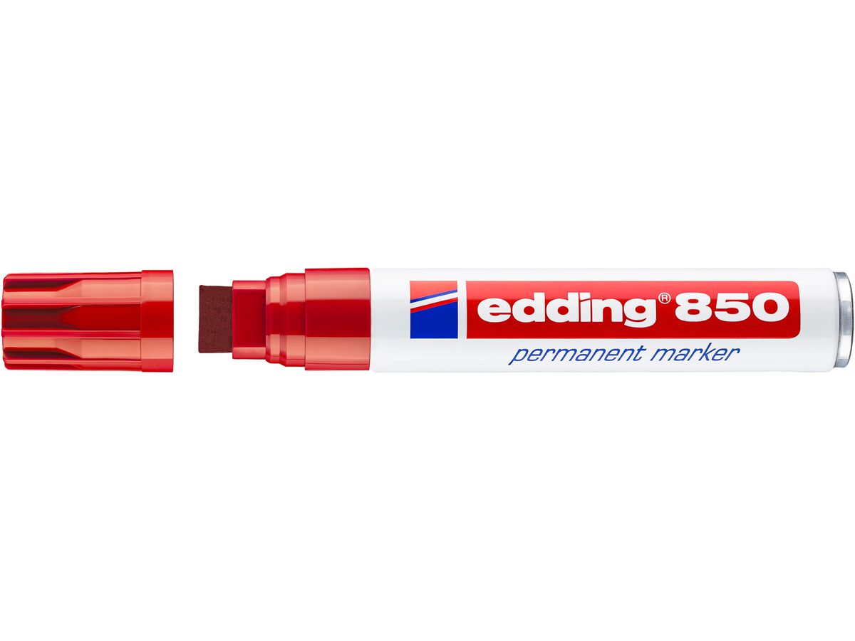 EDDING Permanent Marker 850 5-15mm 850-2 rot (4004764054312)