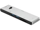 DELTACO USB-C Dockingsstation USBC-HDMI21 2xUSB-C,2xUSB-A,(mic)SD,HDMI (7333048047472)