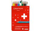 CARAN D'ACHE Crayon Swisscolor 1285.712 assortis 12 pcs. (7610186018275)