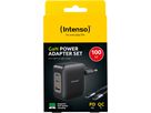 INTENSO Power Adapter W110ACC Charger 7810010 100W, 2x USB-C, 1x USB-A (4034303036035)