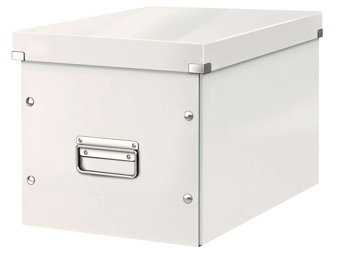 LEITZ Click&Store WOW Cube-Box L 61080001 blanco 320x310x360mm (4002432117130)