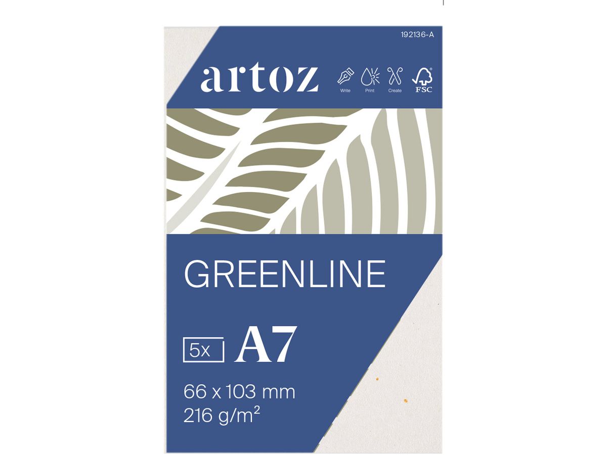 ARTOZ Visitenkarten 1001 A7 19213614-242 216g, tortilla 5 Blatt (7612996882527)