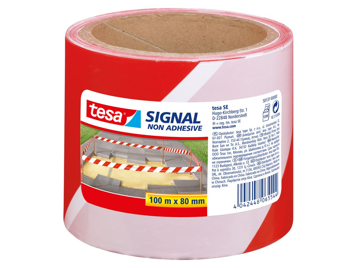 TESA Ruban de signalisation 58137-00000 100mx80mm (4042448065544)