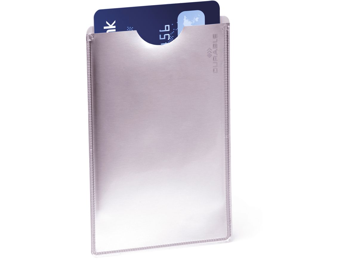 DURABLE Kreditkartenhülle Rfid Secure 890023 10 Stück (4005546981901)
