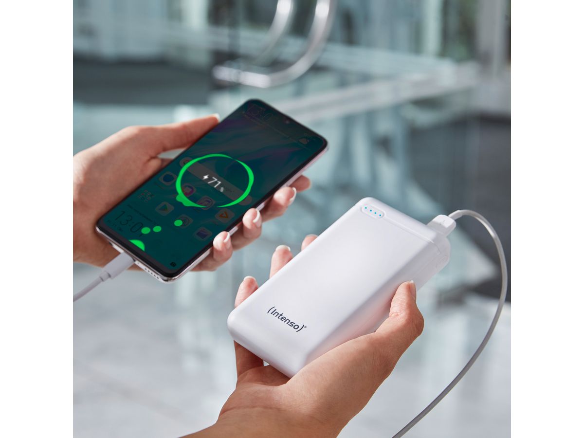 INTENSO Powerbank white 7313552 20000 mAh (4034303029594)