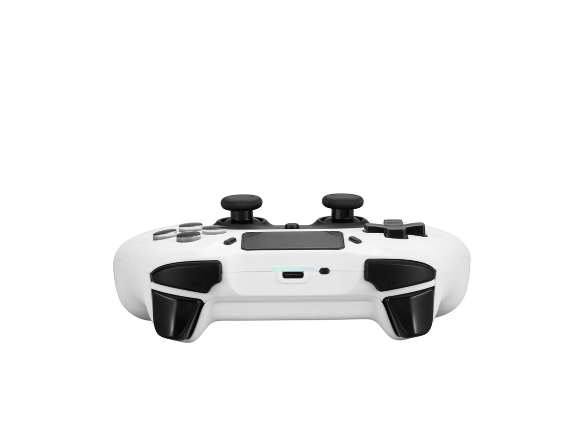 DELTACO Wireless Controller PS4 GAM-139-W White (7333048057099)