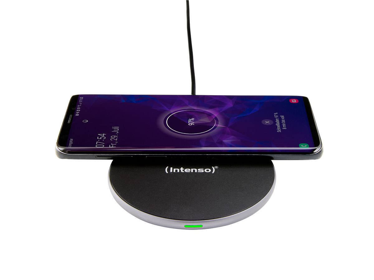 INTENSO Wireless Charger BA2 black 7410520 (4034303032556)