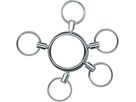 RIEFFEL SWITZERLAND Portachiavi Key Spider 105 SB 5 Ringe (7640115314130)
