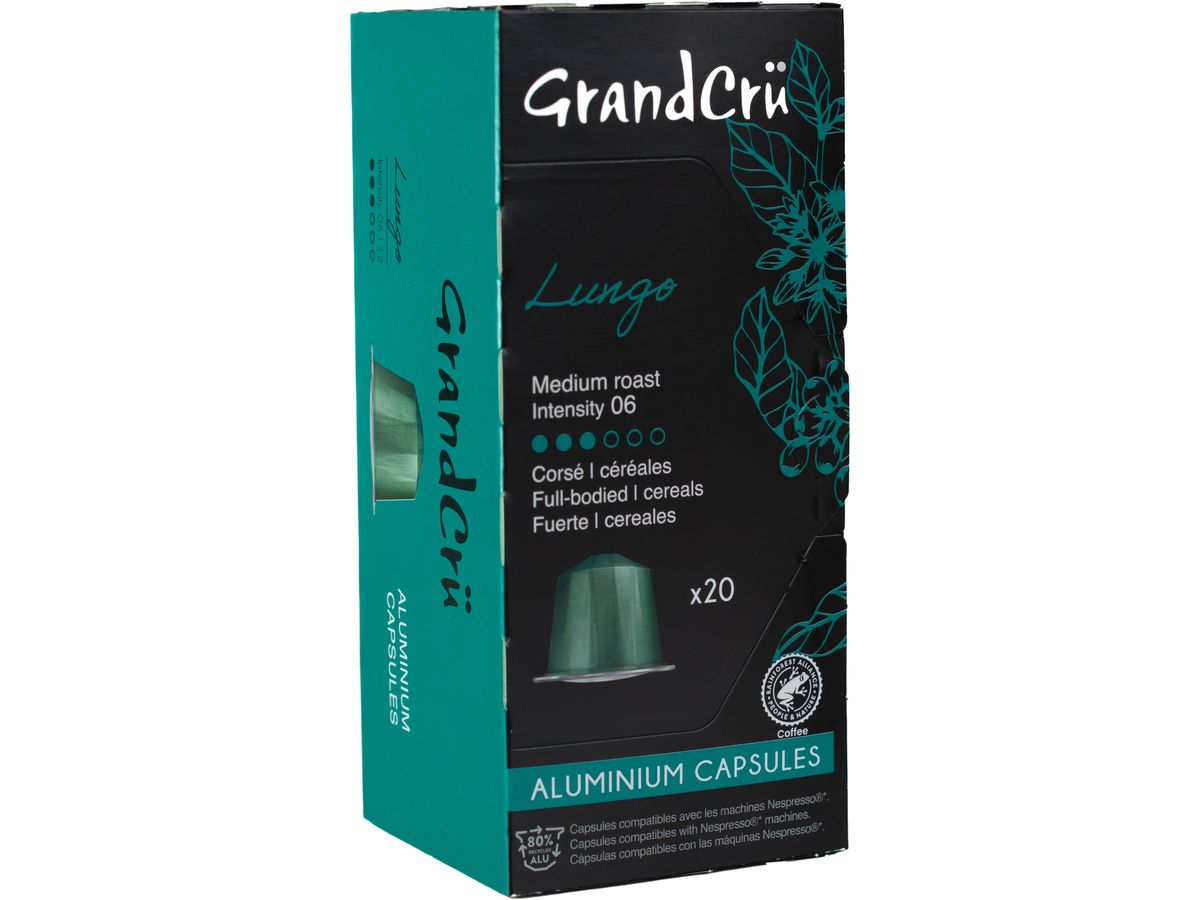 GRAND CRÜ Capsules de café 10.01937 Lungo 20 pcs. (3046401900966)