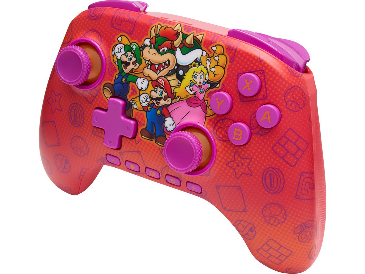 POWER A Advantage Wireless Ctrl. NSGP0548 NSW2, Mario & Friends (0617885159619)