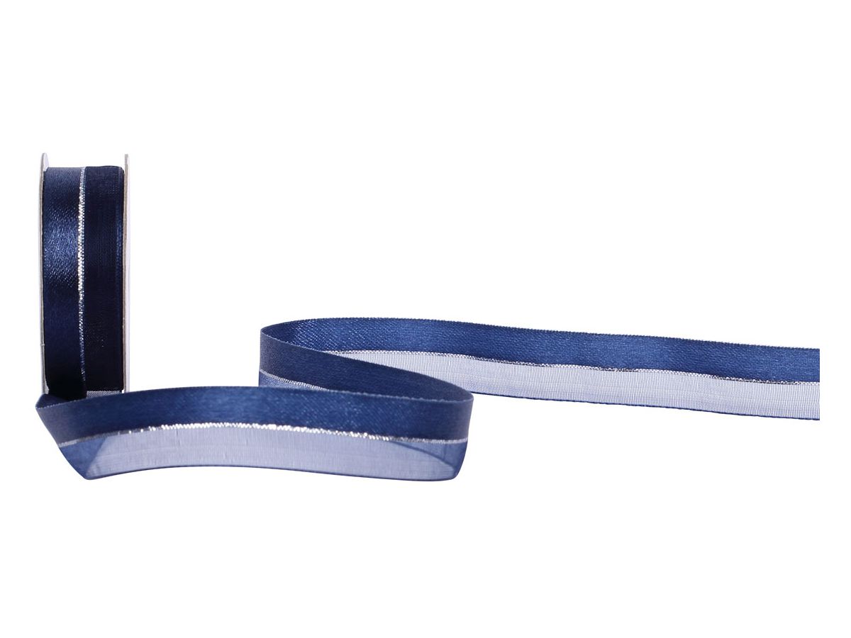 SPYK Banda Cubino Elégance 1458.1654 16mmx3m Blu-Argento (7611475275379)