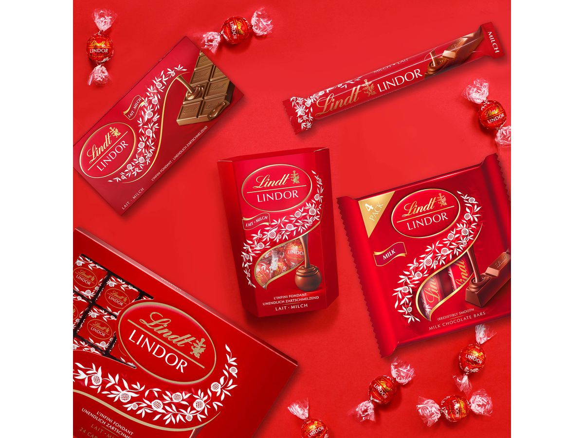 LINDT Lindor Boules Lait 461145 1000g (7610400091336)