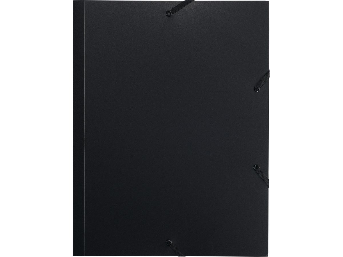 KOLMA Gummizugmappe Penda A4 11.067.06 opak schwarz (7611967112298)