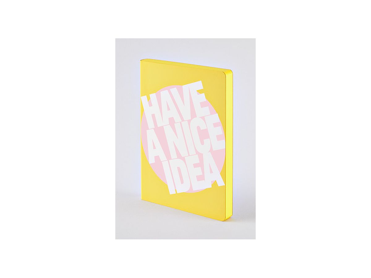 NUUNA Notizbuch Graphic A5 54617 Have A Nice Idea,Punkte,256S. (4260358554617)