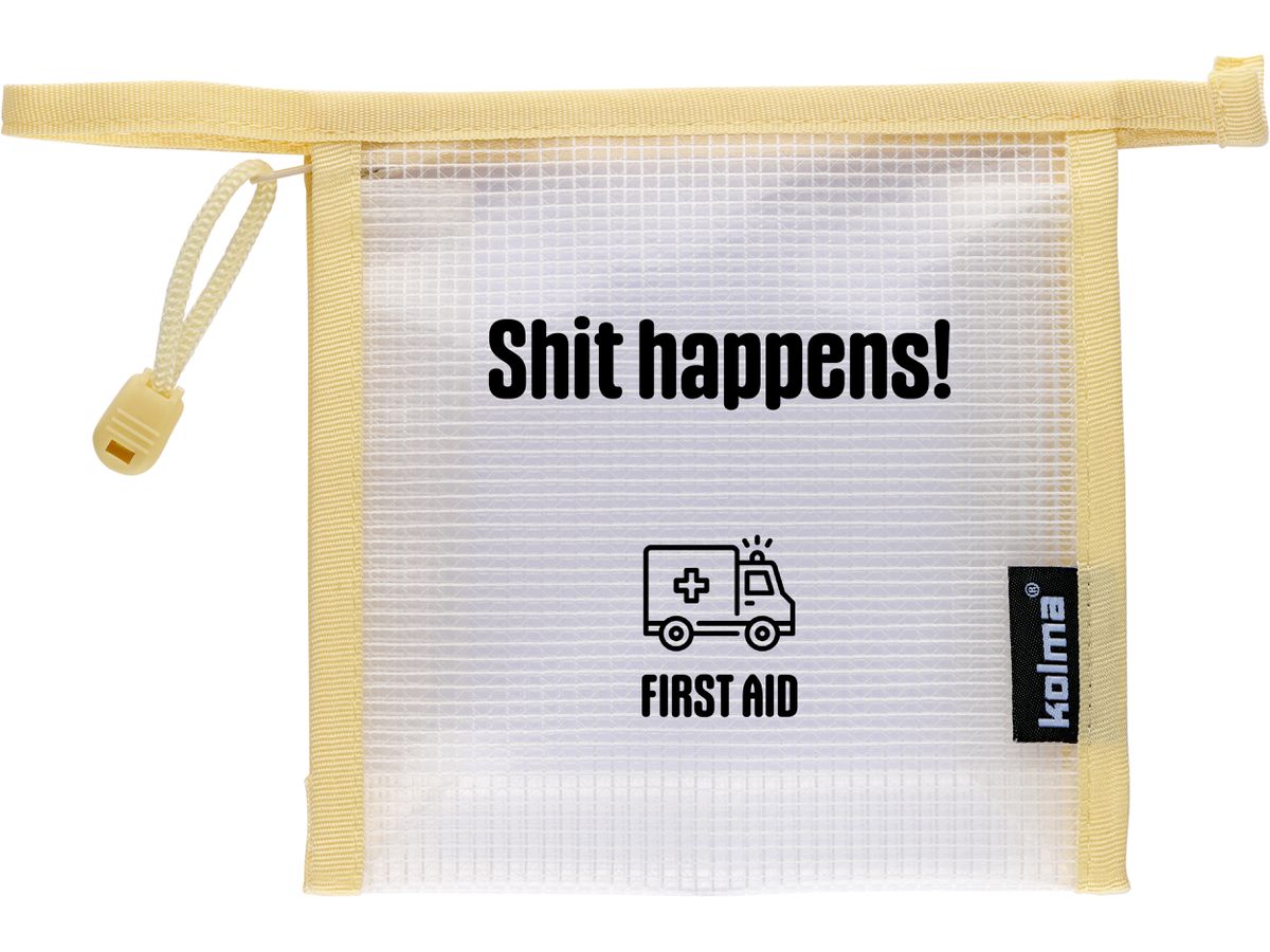 KOLMA Tasca cerniera 15x15cm 08.188.15 Mesh Bag,first aid (7611967080924)