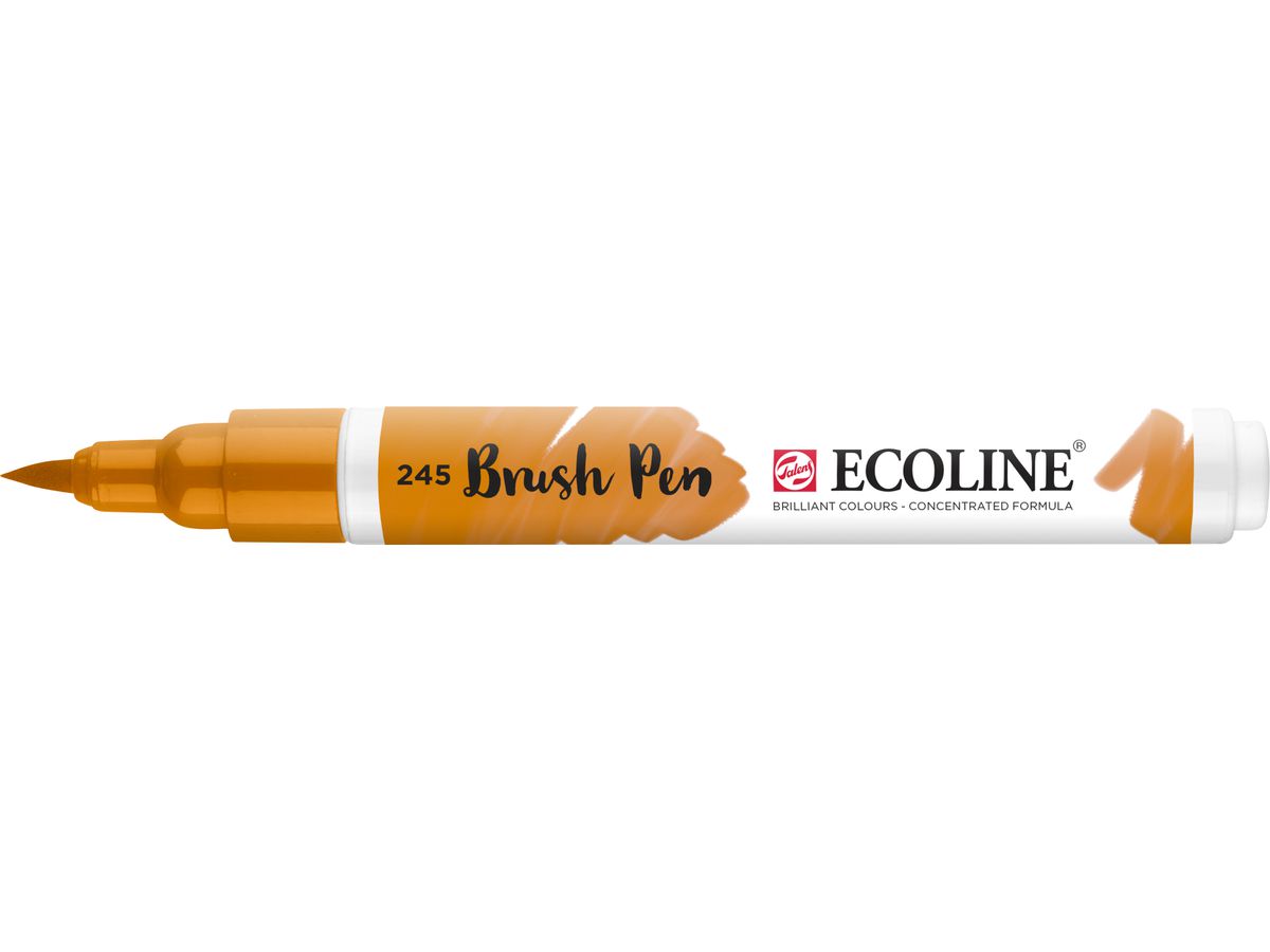 TALENS Ecoline Brush Pen 11502450 jaune safrane (8712079406493)