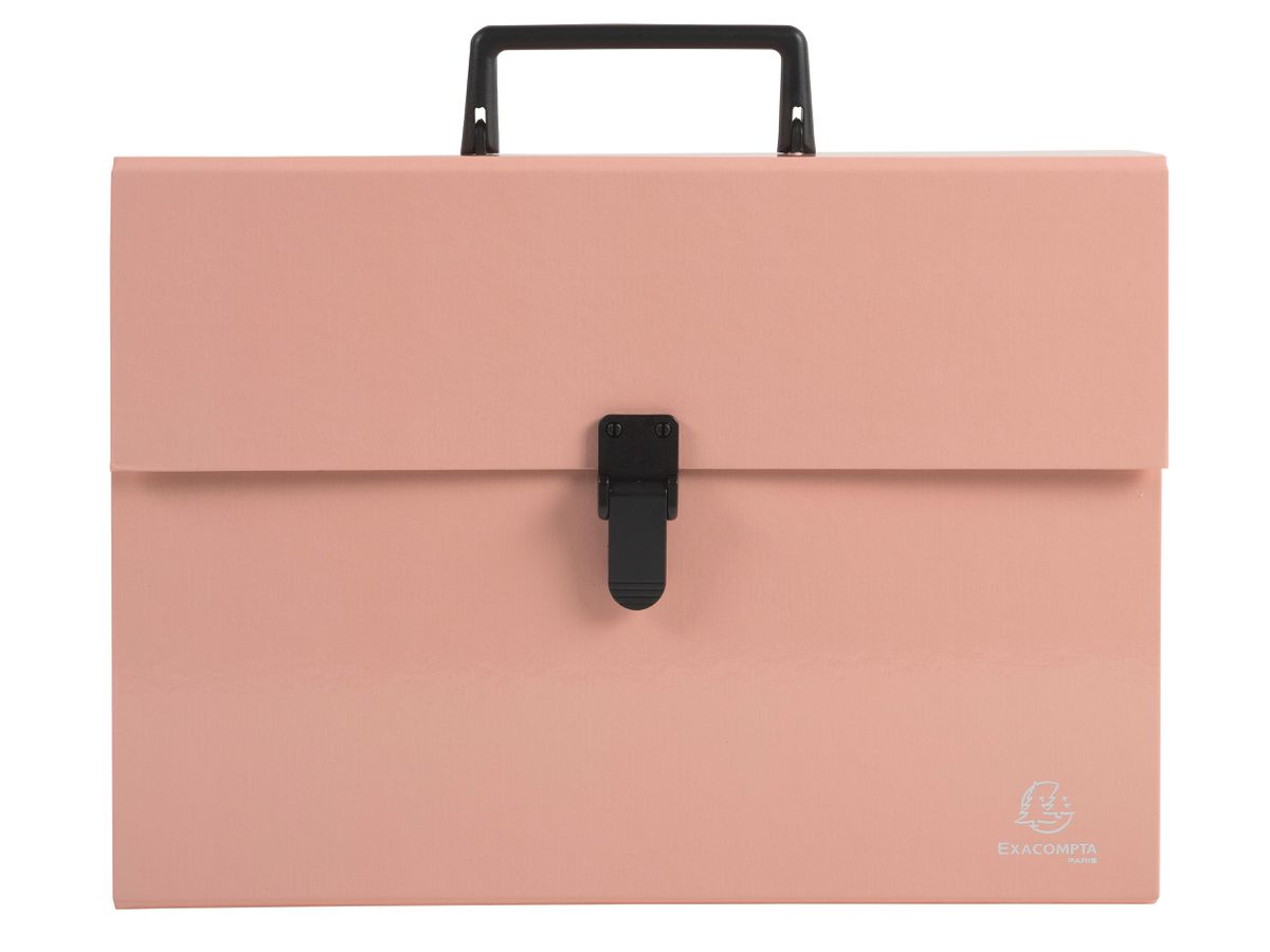 EXACOMPTA Dossier à comp. Aquarel A4 56767E coral 18 pcs (3130630567677)