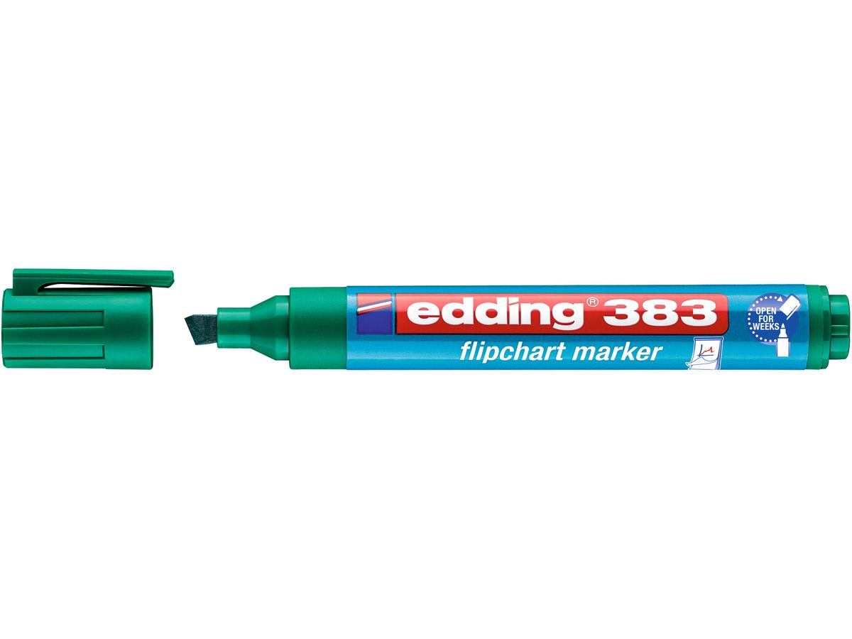 EDDING Flipchart Marker 383 1-5mm 383-4 grün (4004764013937)