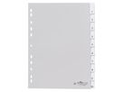 DURABLE Répertoires PP A4 644110 gris 10 pcs. (4005546640730)