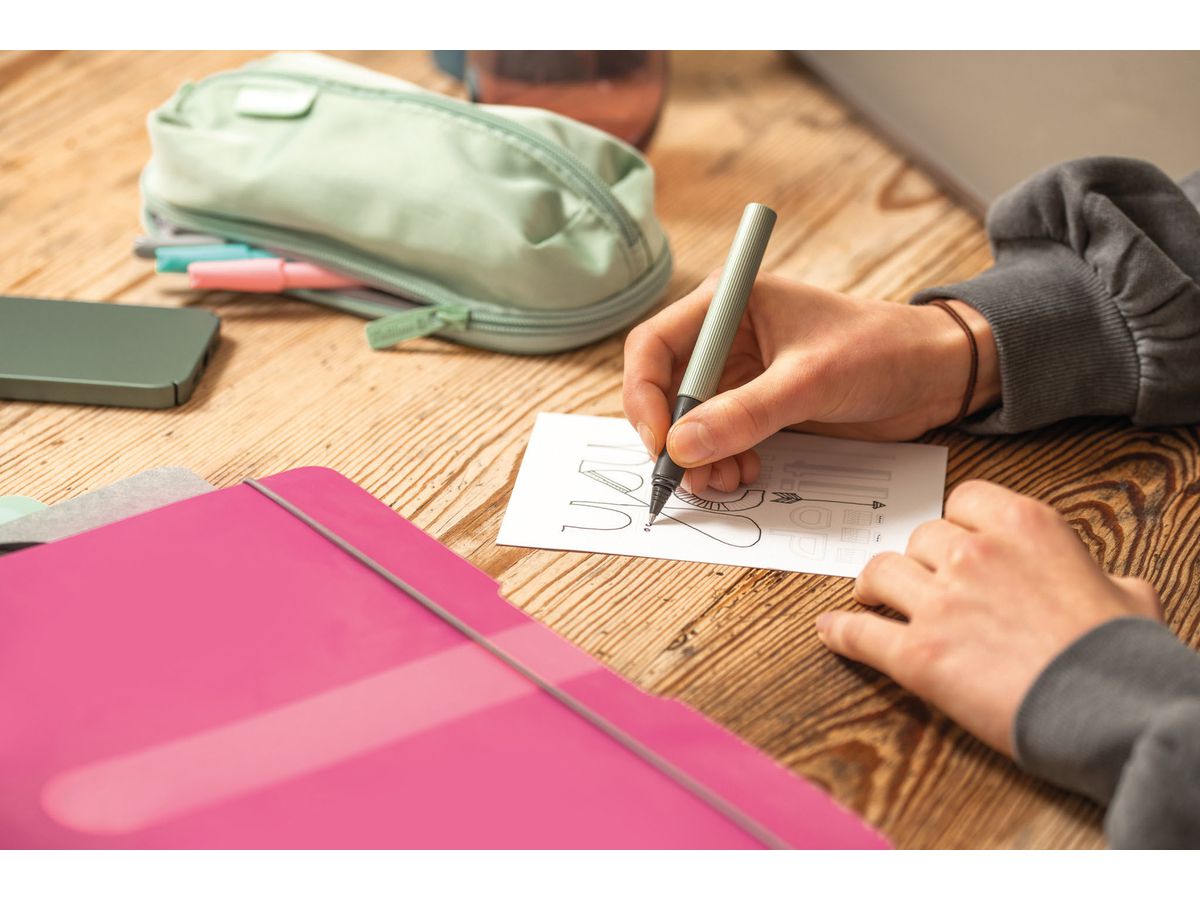 PELIKAN Tintenroller Pina Colada 0.7mm 7191150 Eco-Line, olive (7640106191153)