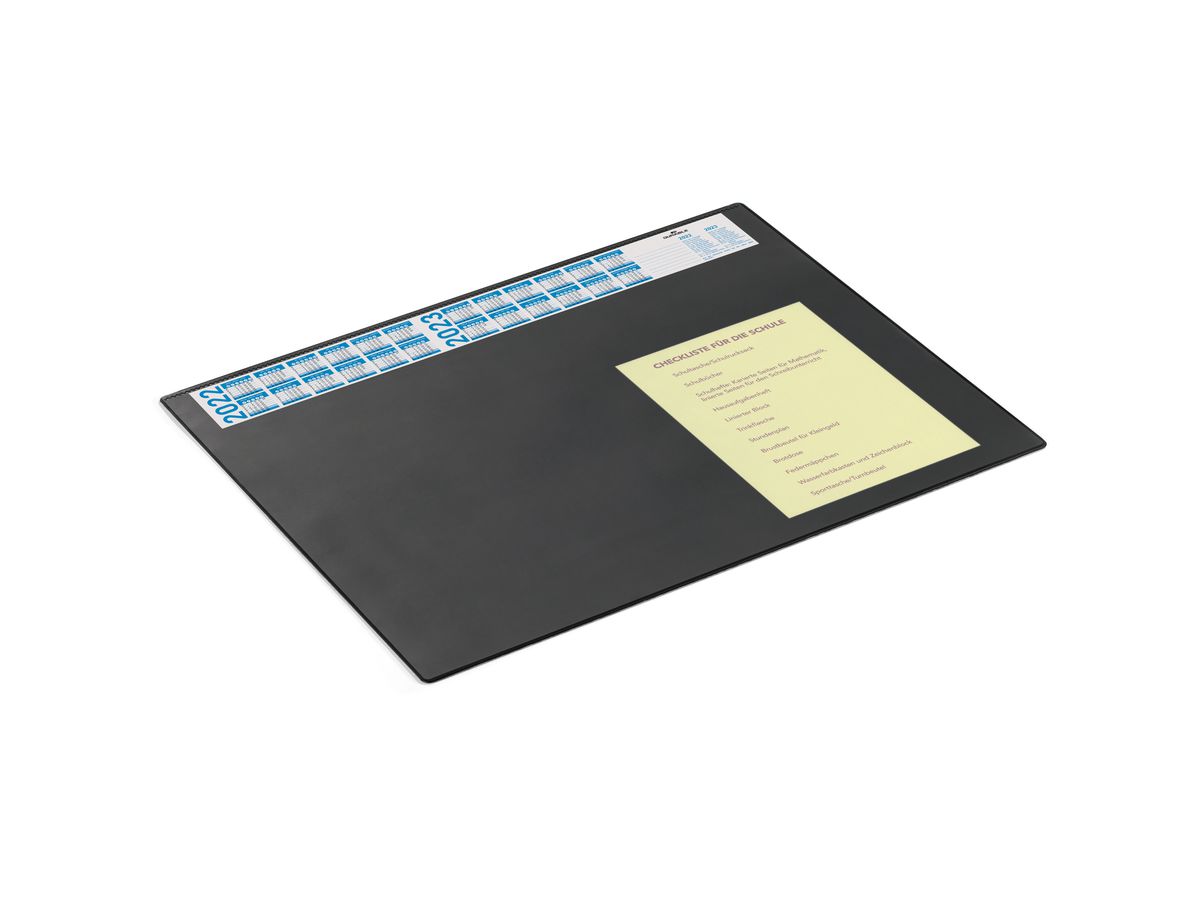 DURABLE Schreibunterlage 52x65cm 720401 schwarz (4005546713212)