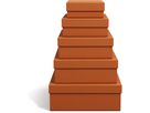 BIGSO BOX OF SWEDEN Aufbewahrungsbox Cindy 325552233 terracotta 5er-Set (7330061084064)