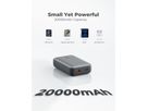 AUKEY Spark Mini 20000, 20W, PD,QC PB-Y57 GR Powerbank, Gray,USB-C,USB-A (0689323788330)