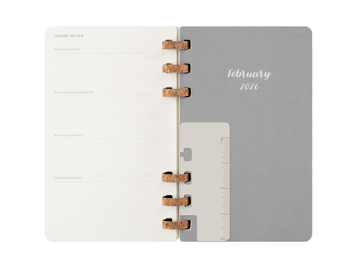 MOLESKINE Agenda Life Spiral Large 2026 DSSPB12MWH3Y26 1S/2P noir SC 13x21cm (8056999276478)