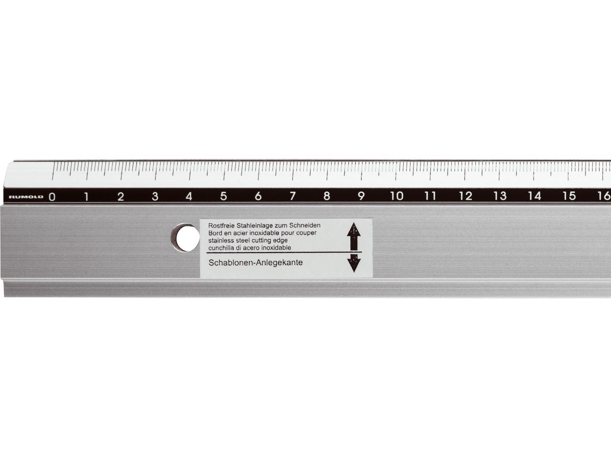 RUMOLD Righello taliente 100cm 659/100 Alu (4012108025904)