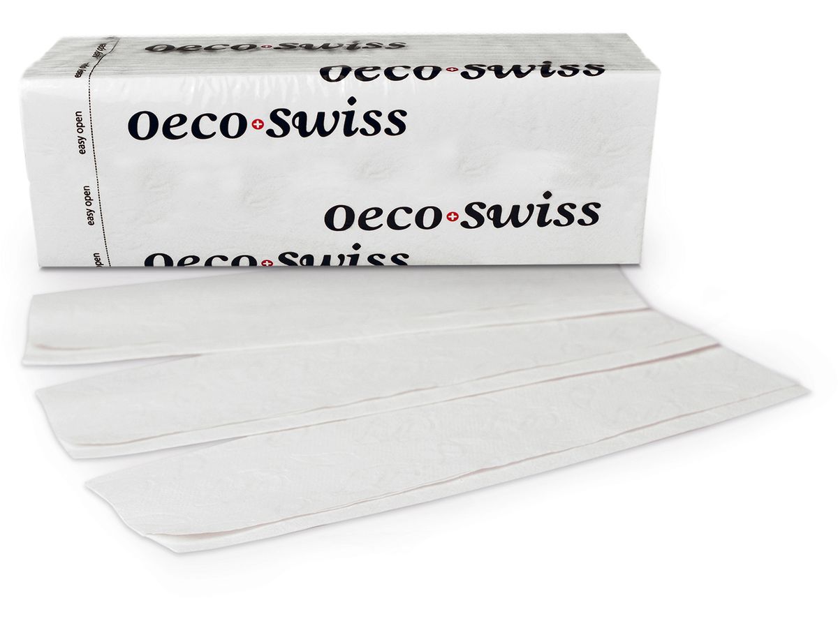 OECO SWISS Handtücher Z-Falz 4484403 154 Stück (7610378444035)