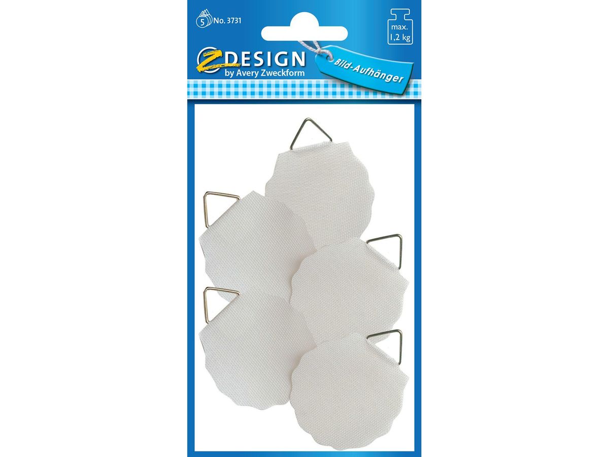 Z-DESIGN Bildaufhänger 3731 40mm 5 Stück (4004182037317)