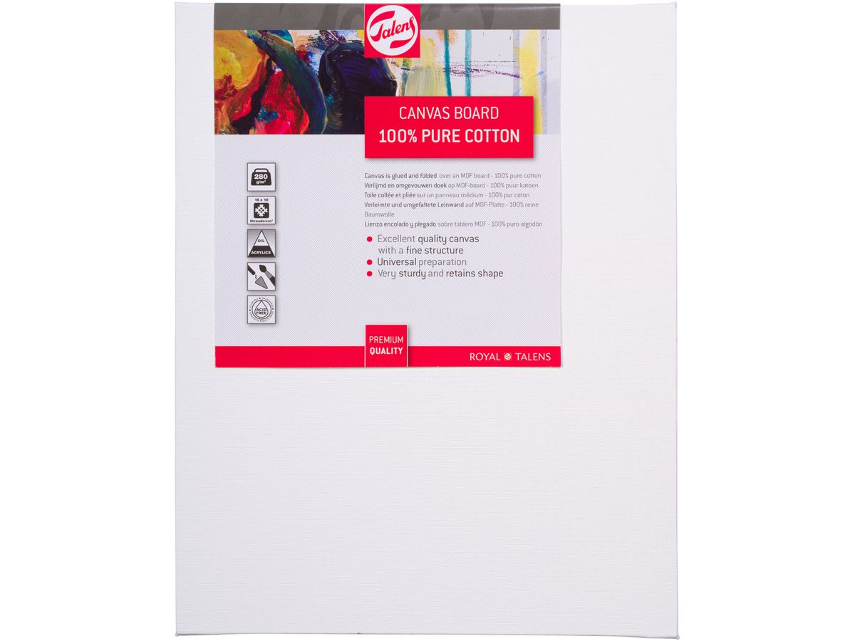 TALENS Piastra da colorare 24x30cm 93252430 Cotone, 280g/m2 (8712079223700)