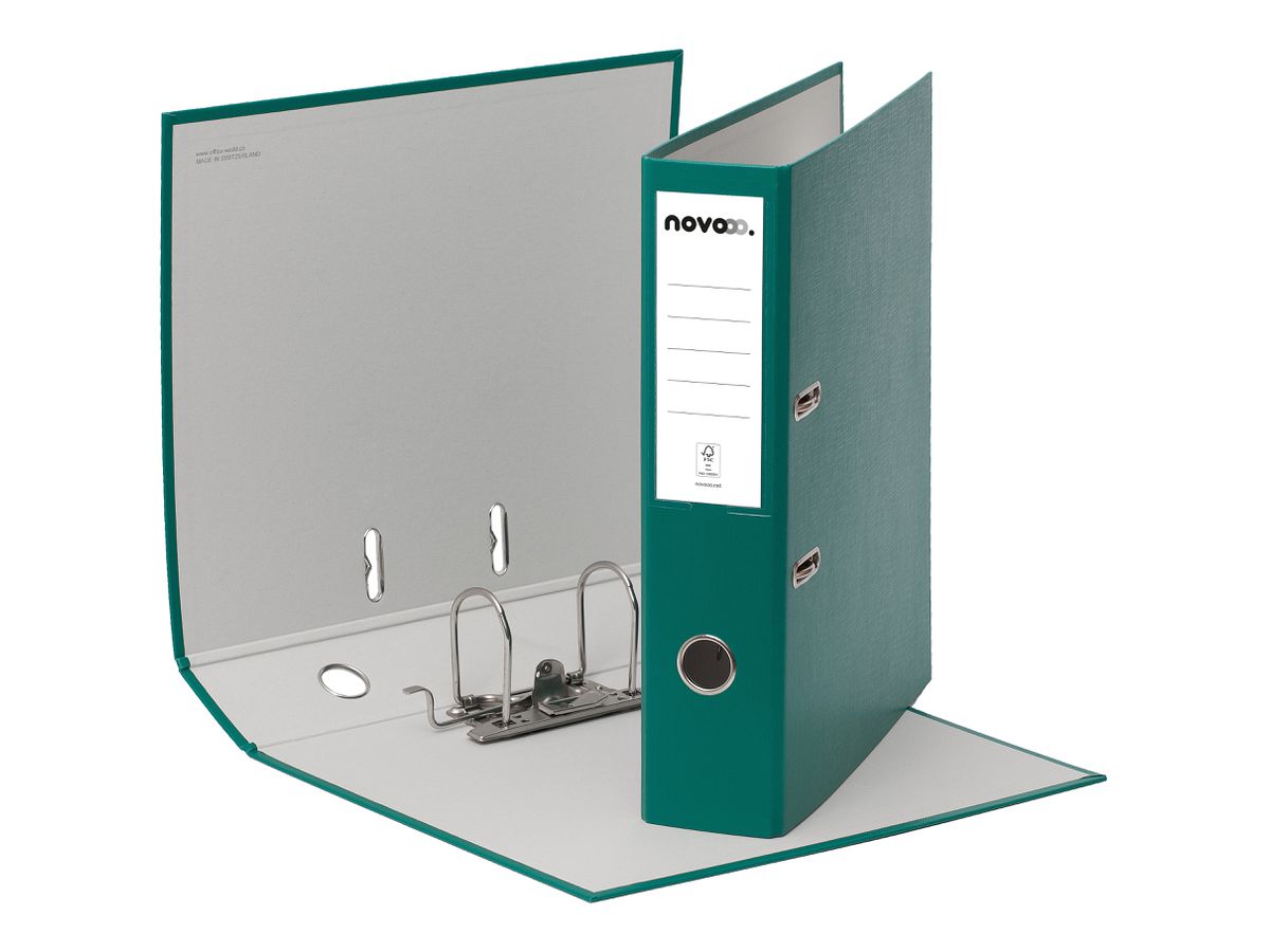 NOVOOO Pro Ordner 7cm 10349730NO1U grün A4 10 Stück (9010729081168)