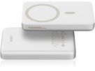 AUKEY MagFusion Slim 10000mAh PB-MS08 SW Powerbank Qi2 Wireless,White (0689323790753)