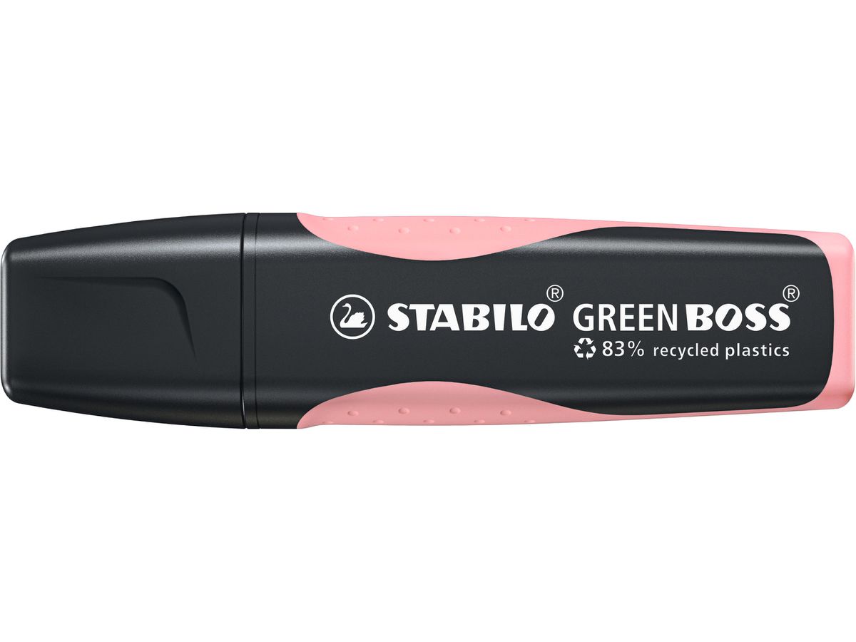 STABILO Textmarker GREEN BOSS 2-5mm 6070/129 pastell pink (4006381564168)