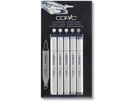COPIC Marker Classic 20075566 Grau Industriedesign, 5 Stück (4013695262482)