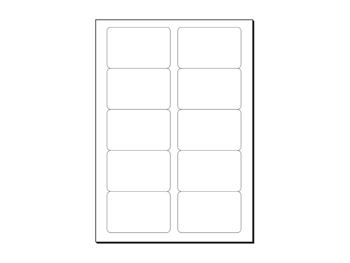 SIGEL Visitenkarten 85x55mm LP798 weiss, 225g 100 Stück (4004360995033)
