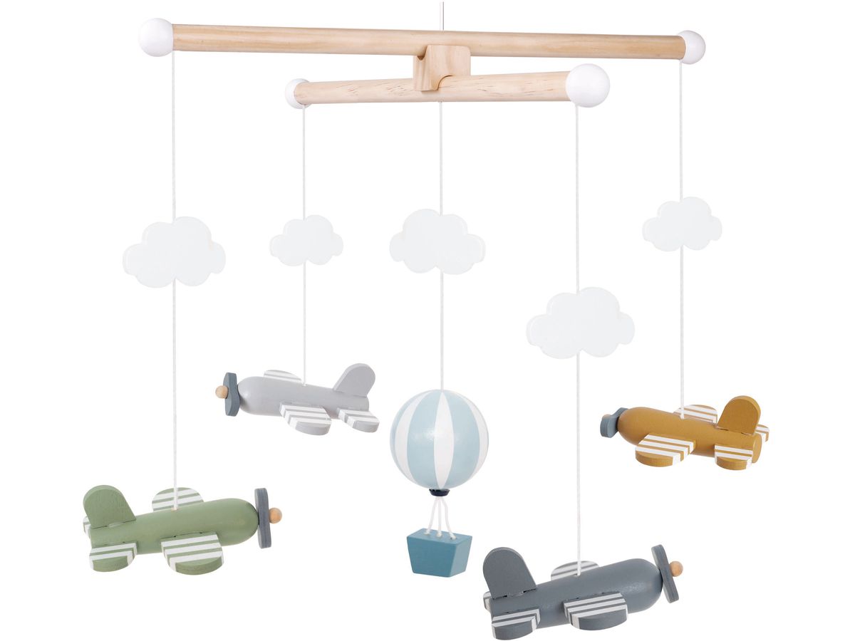 JABADABADO Mobile Flugzeug T274 Blau (7332599002749)