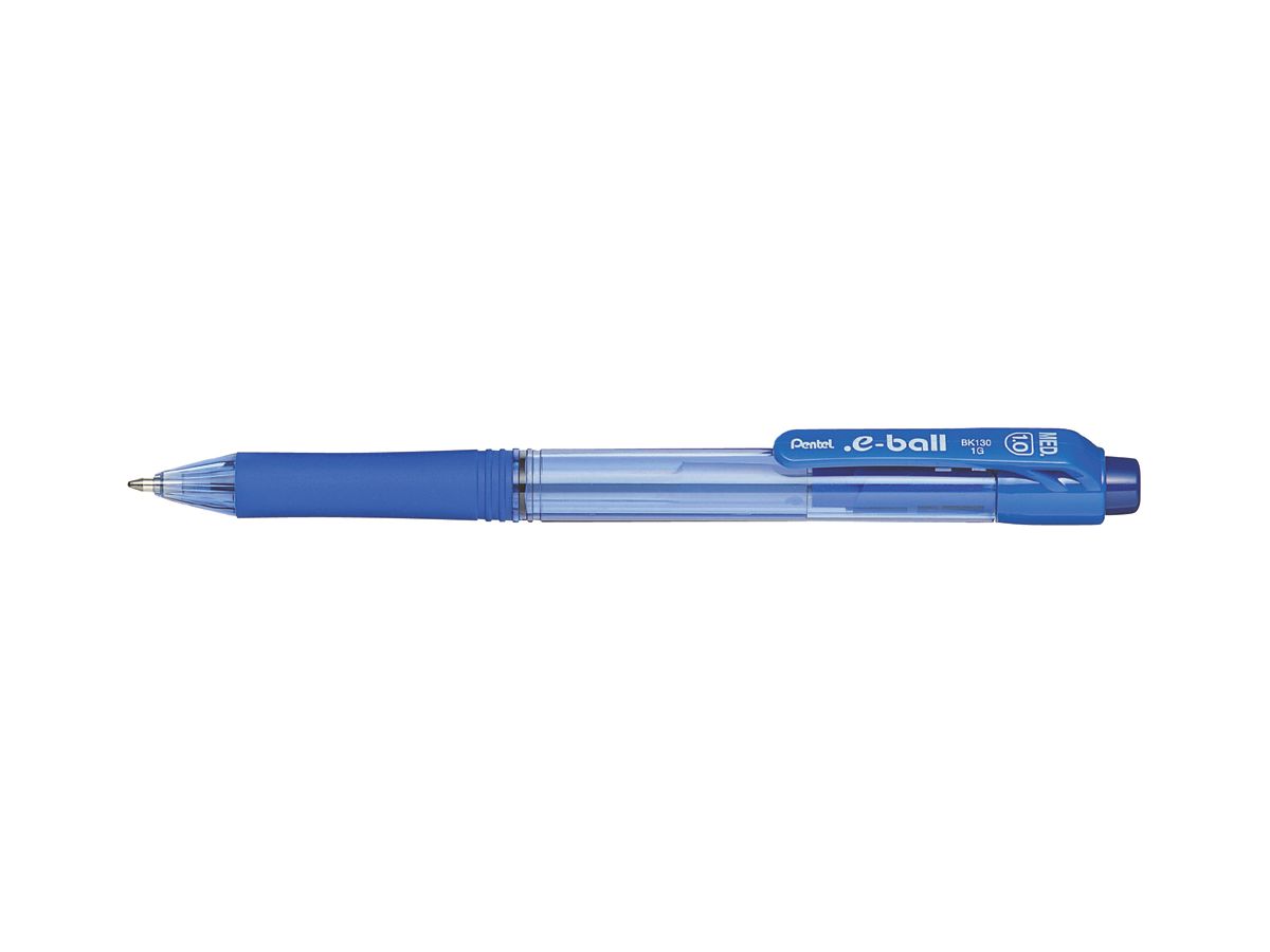 PENTEL Stylo à bille E-Ball 1mm BK130-CO bleu (4902506064141)