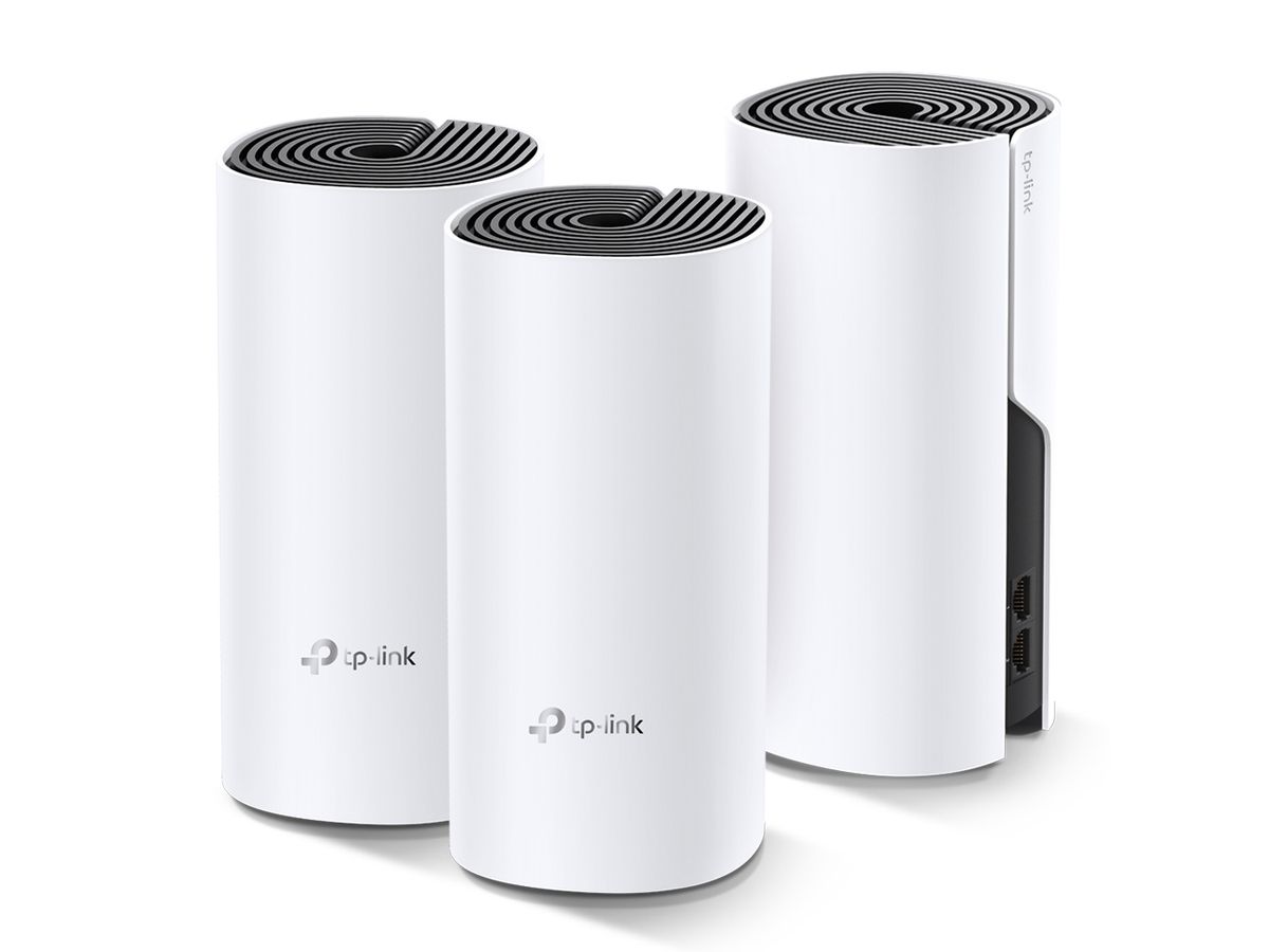 TP-LINK Deco E4(3-Pack) AC1200 Deco E4(3-Pack) Whole-Home Mesh Wi-Fi System (6935364085421)