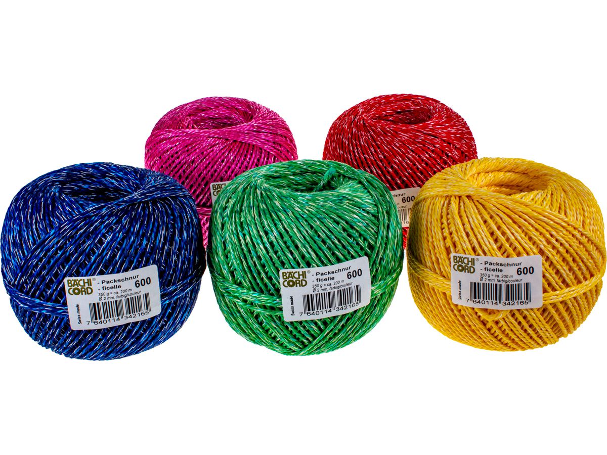 BAECHI Cavo d'imballaggio 2,0mm 118.06015 200m 18 pz. (7640114342172)