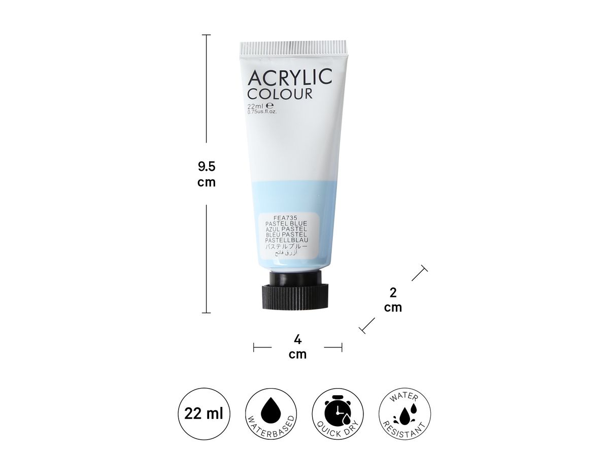 I AM CREATIVE Acryl Set 8x22ml 2001.81 Pastell (7611983217083)