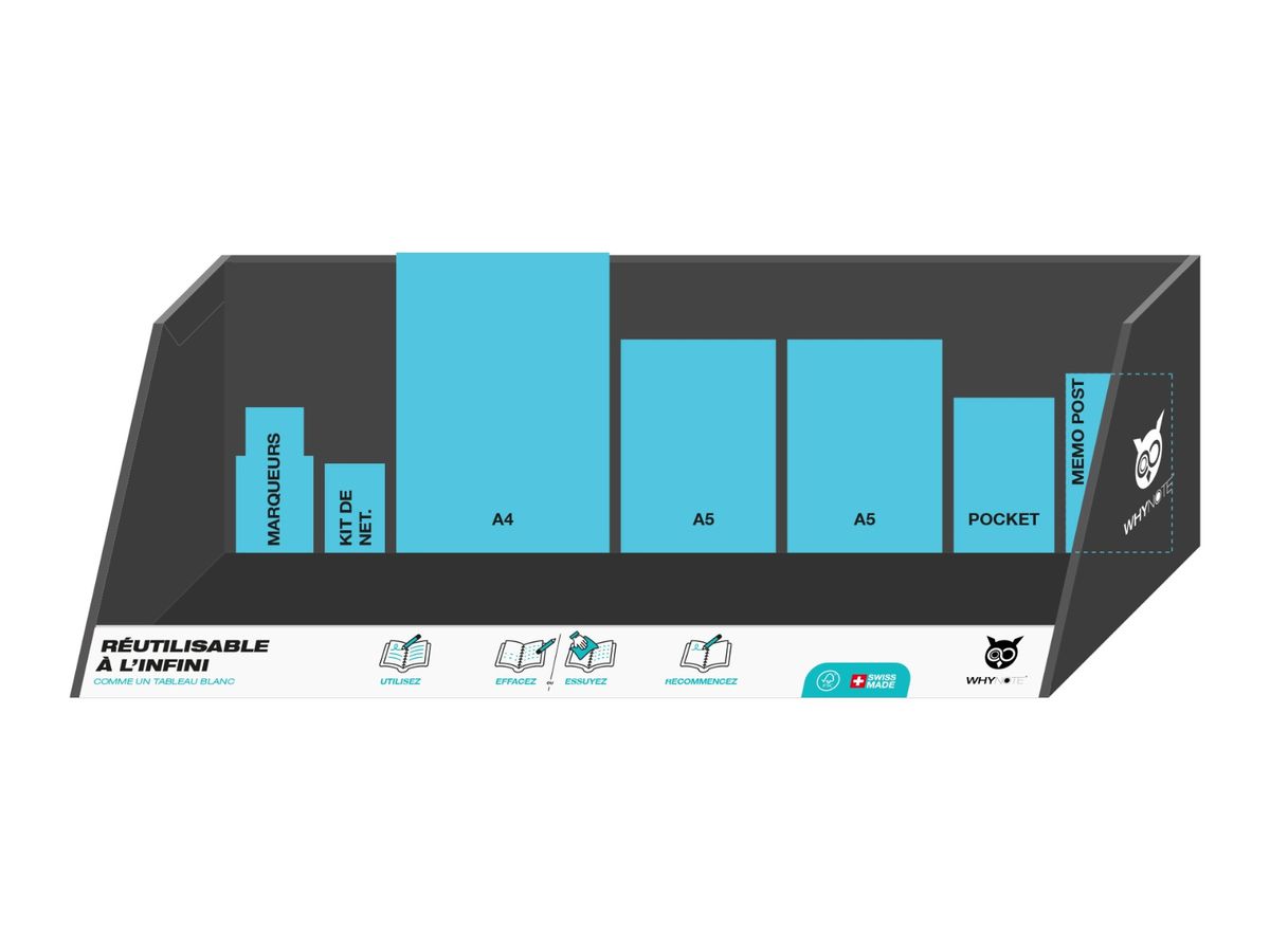 WHYNOTE Display leer FR WNCDC03 (7640167326075)
