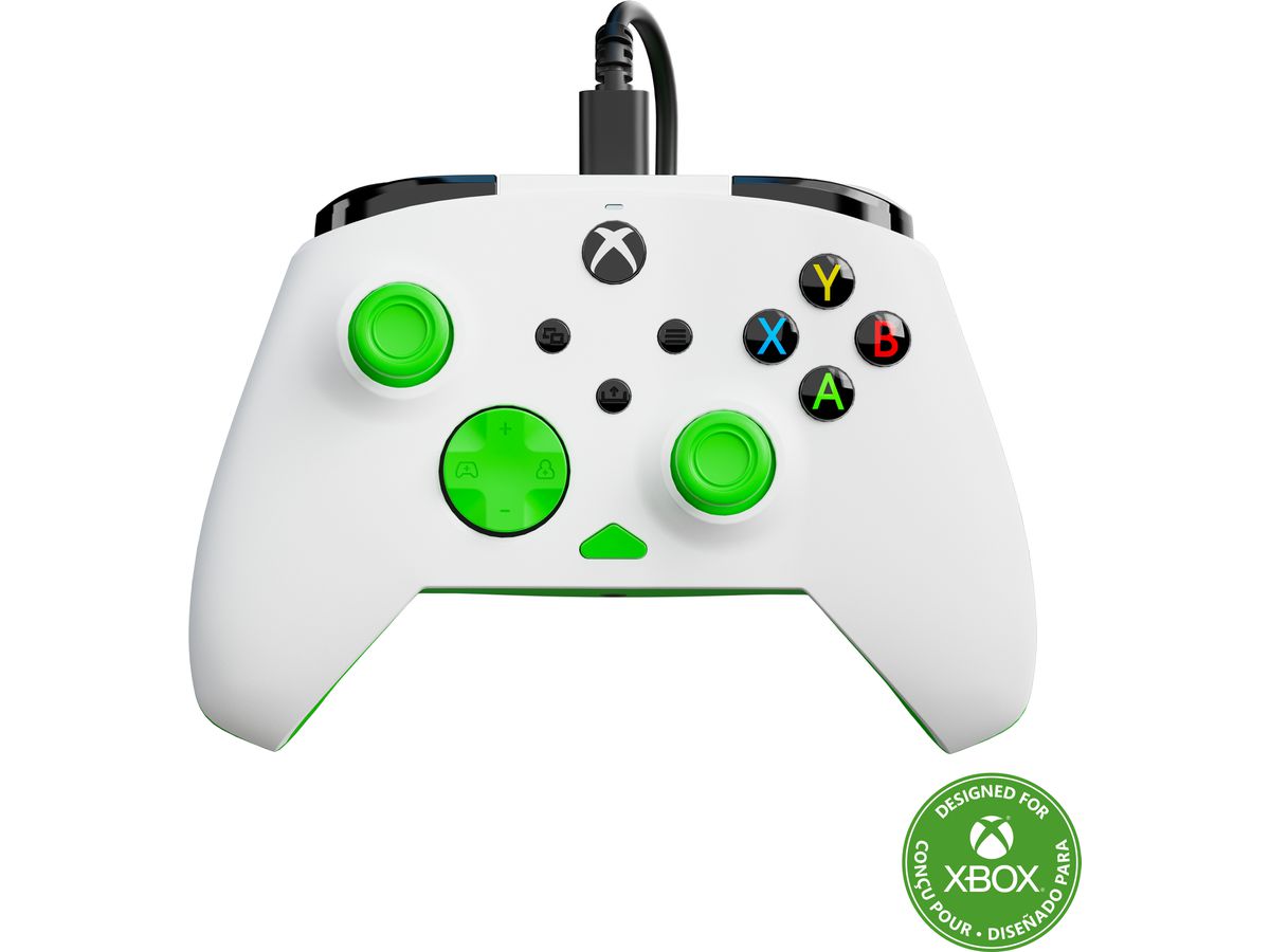 TURTLE BEACH Rematch Core Wired Ctrl. TBC-2002-55 XB, White,Green (0840454400052)